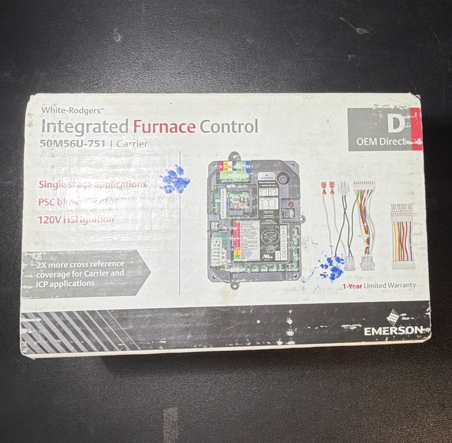 White-Rodgers 50M56U-751 Integrated Furnace Control Board 120V 25A Carrier
