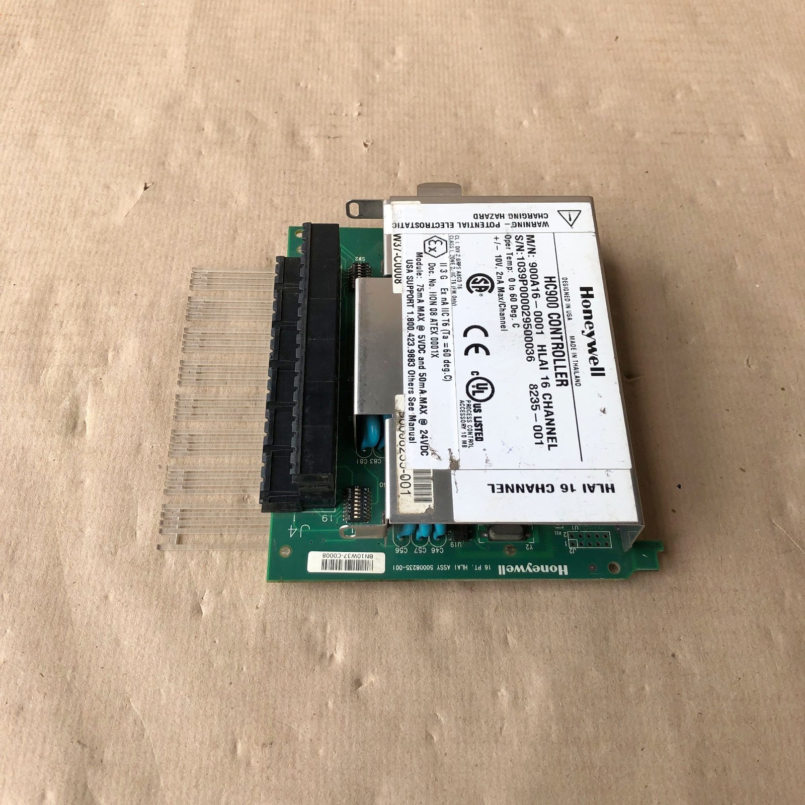 HONEYWELL HC900 CONTROLLER HLAI 16 CHANNEL 900A16-0001