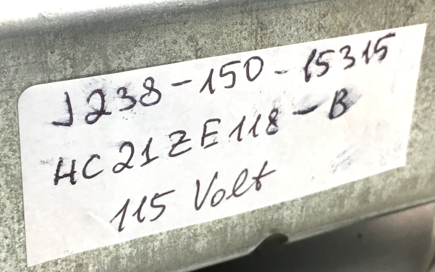 FASCO J238-150-15315 Carrier Draft Inducer Blower Motor HC21ZE118-B used #M18A