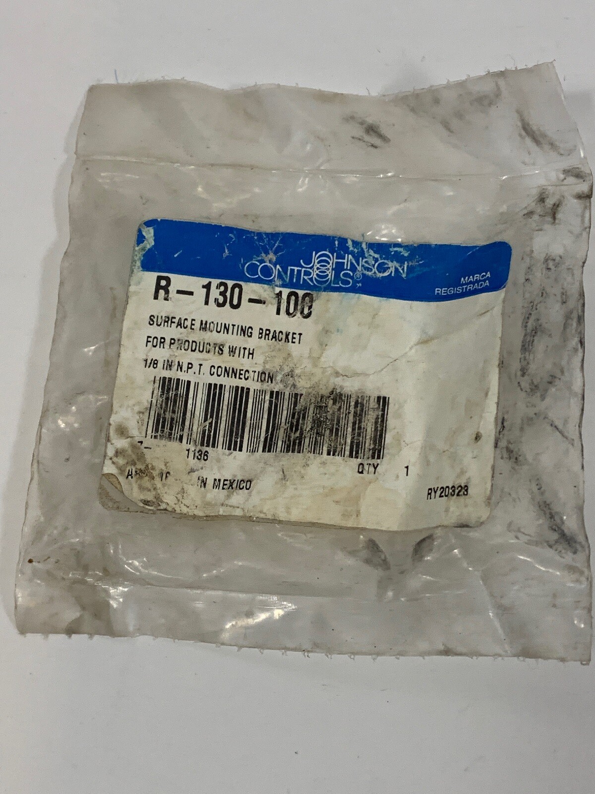 JOHNSON CONTROLS R-130-100 Mounting Bracket