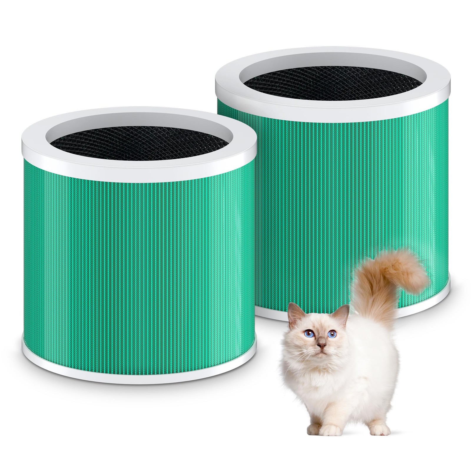 CHIVALZ Genuine HY1800 Air Purifier 11.85 * 5.98 * 5.24 Inch, Green