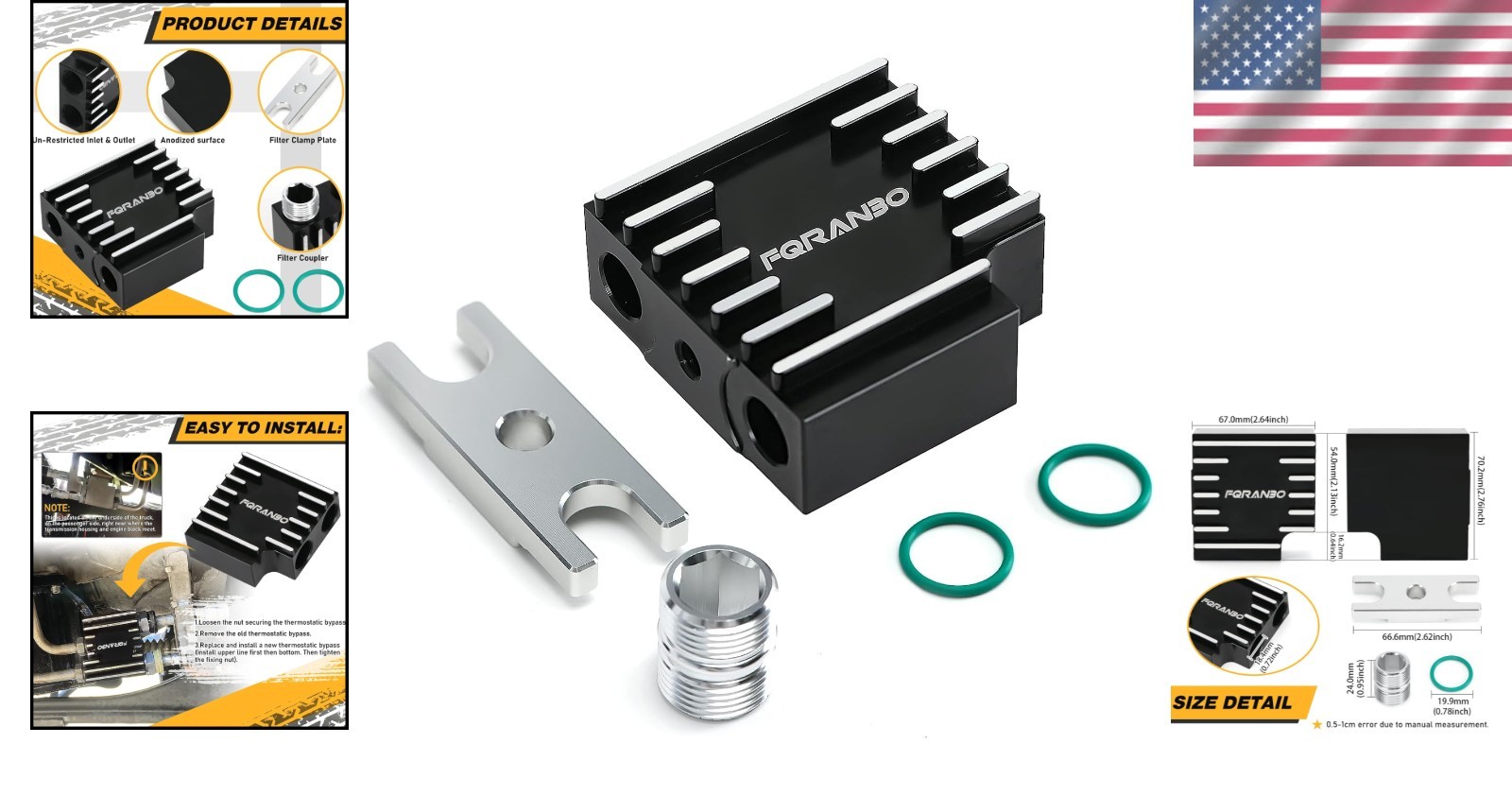 Performance-Boosting Thermal Bypass Valve for 2019-2024 Ram 6.7L Diesel Trucks