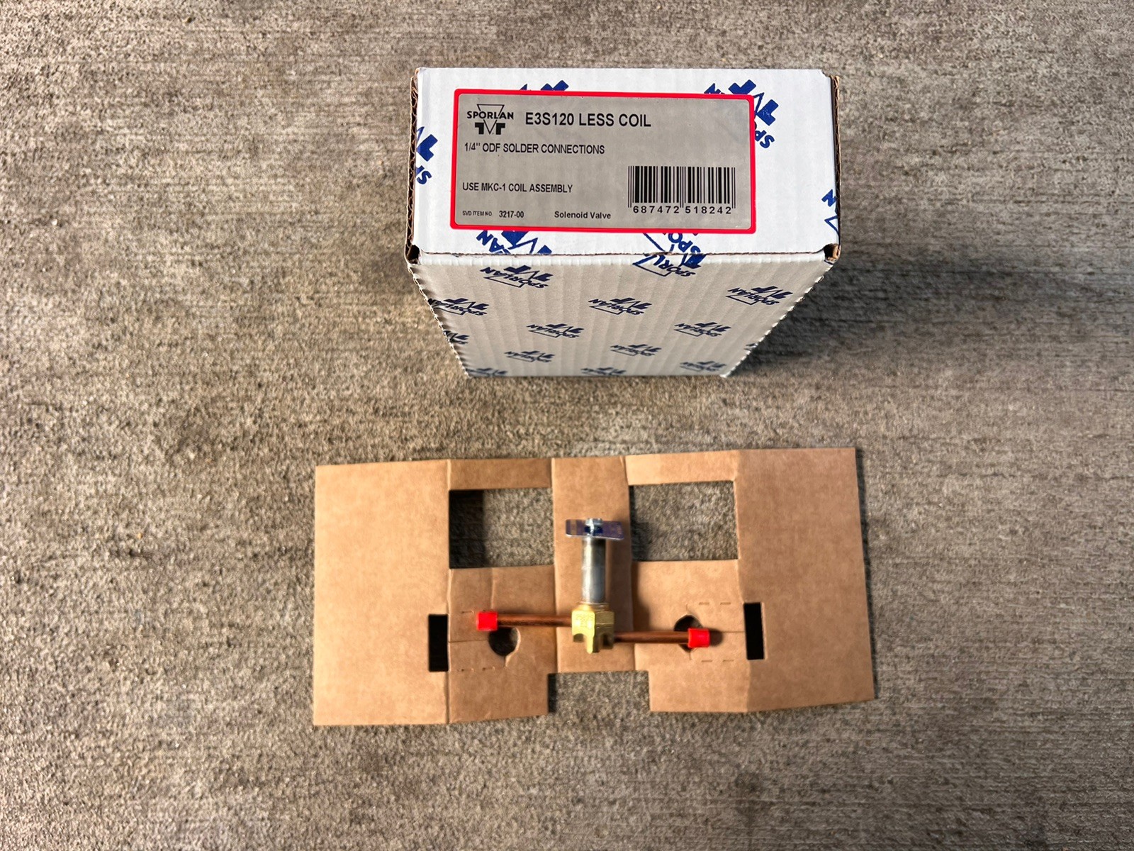 Parker Sporlan E3S120 Refrigerant Solenoid Valve