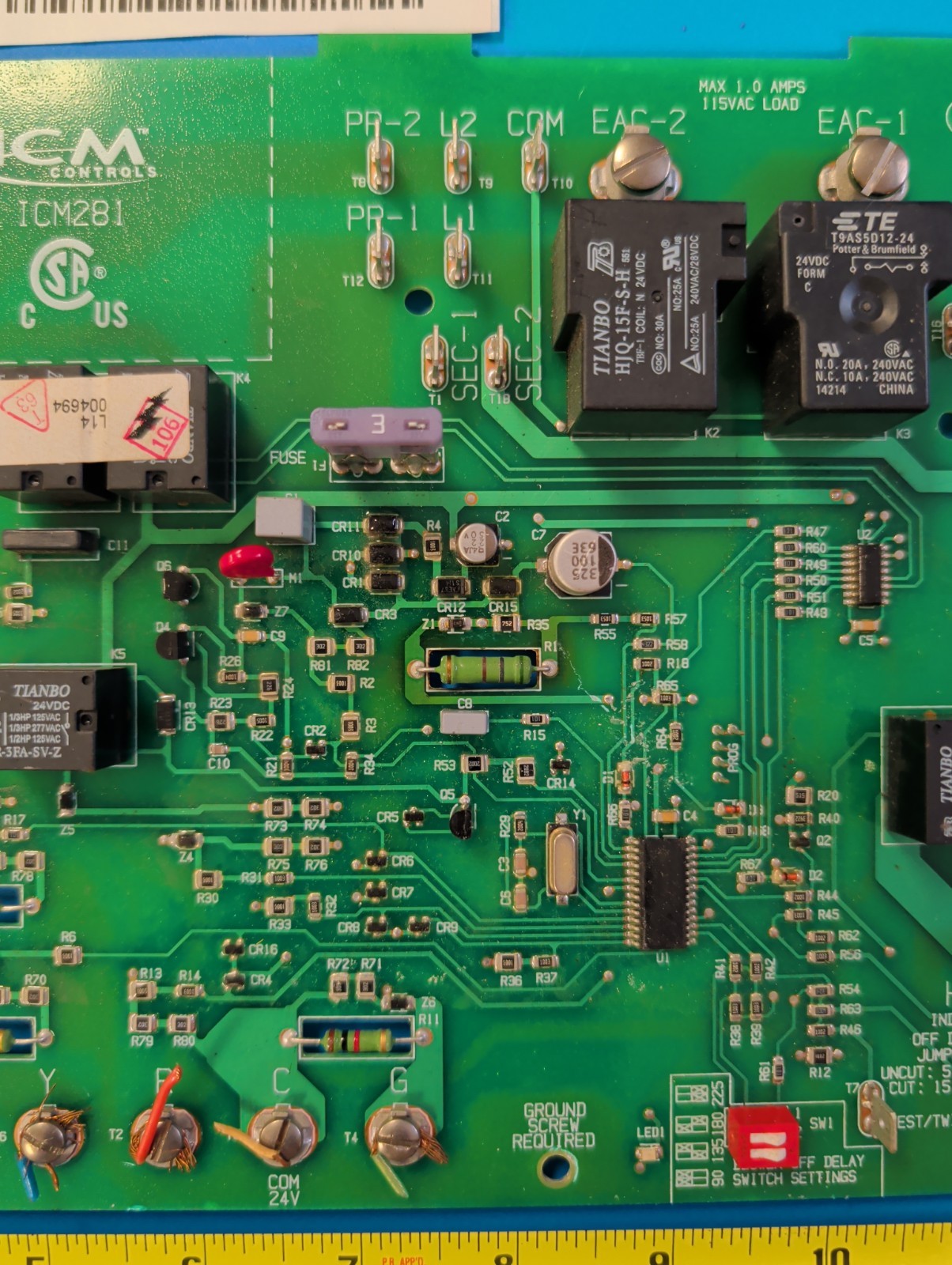 Carrier Bryant Payne ICM281 Furnace Control Circuit Board