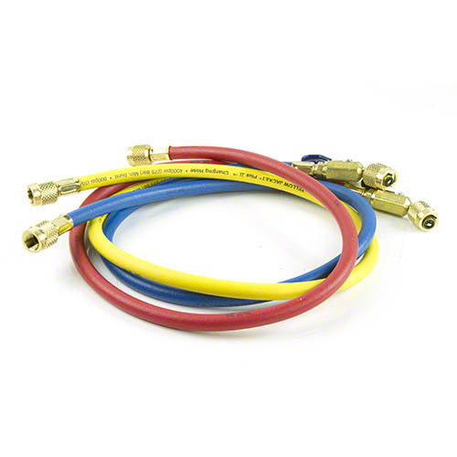 Yellow Jacket 29993 PLUS II Hose Set, 5/16 in. x 5/16 in. BV, 36 in.