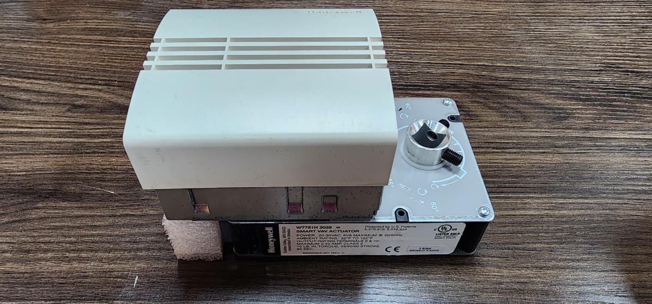 Honeywell Excel 10 Smart VAV Actuator W7751H 2025
