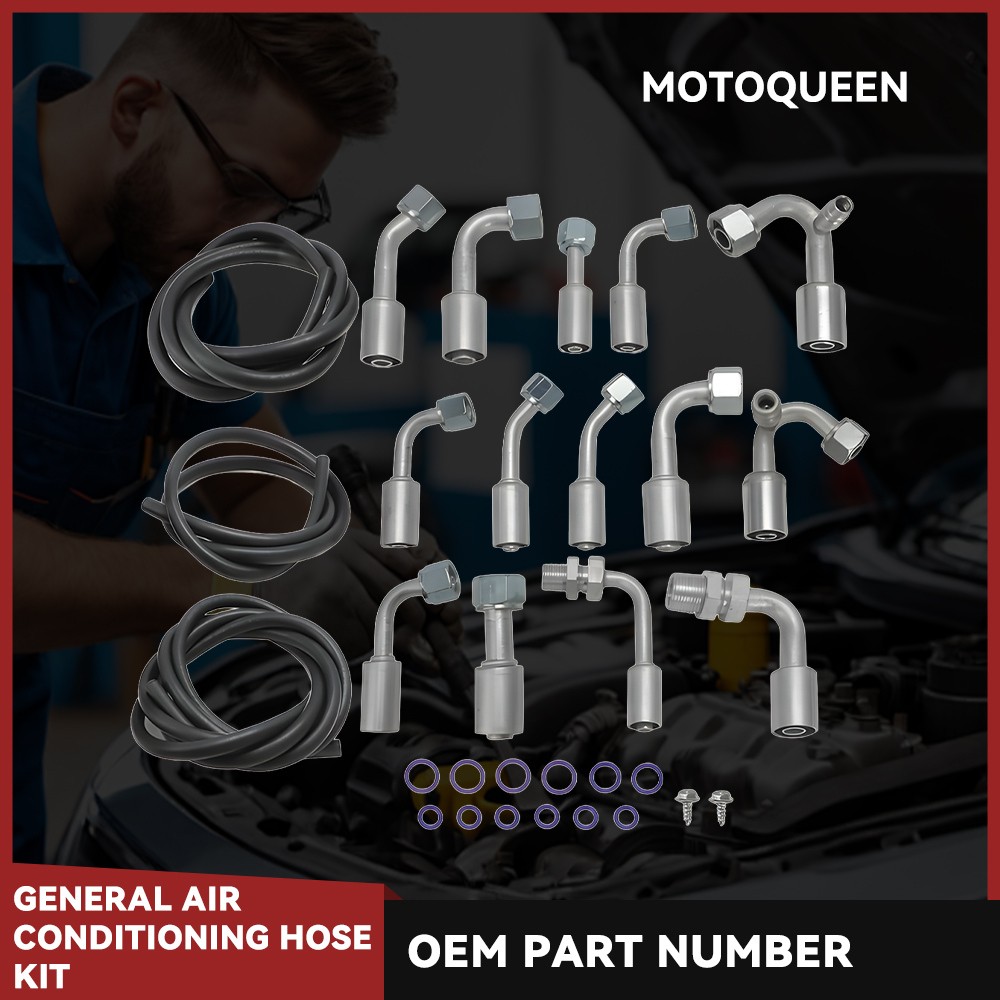 Universal Air Conditioning Hose Kit for Cars Trucks Vehicle AC – Extended Hose
