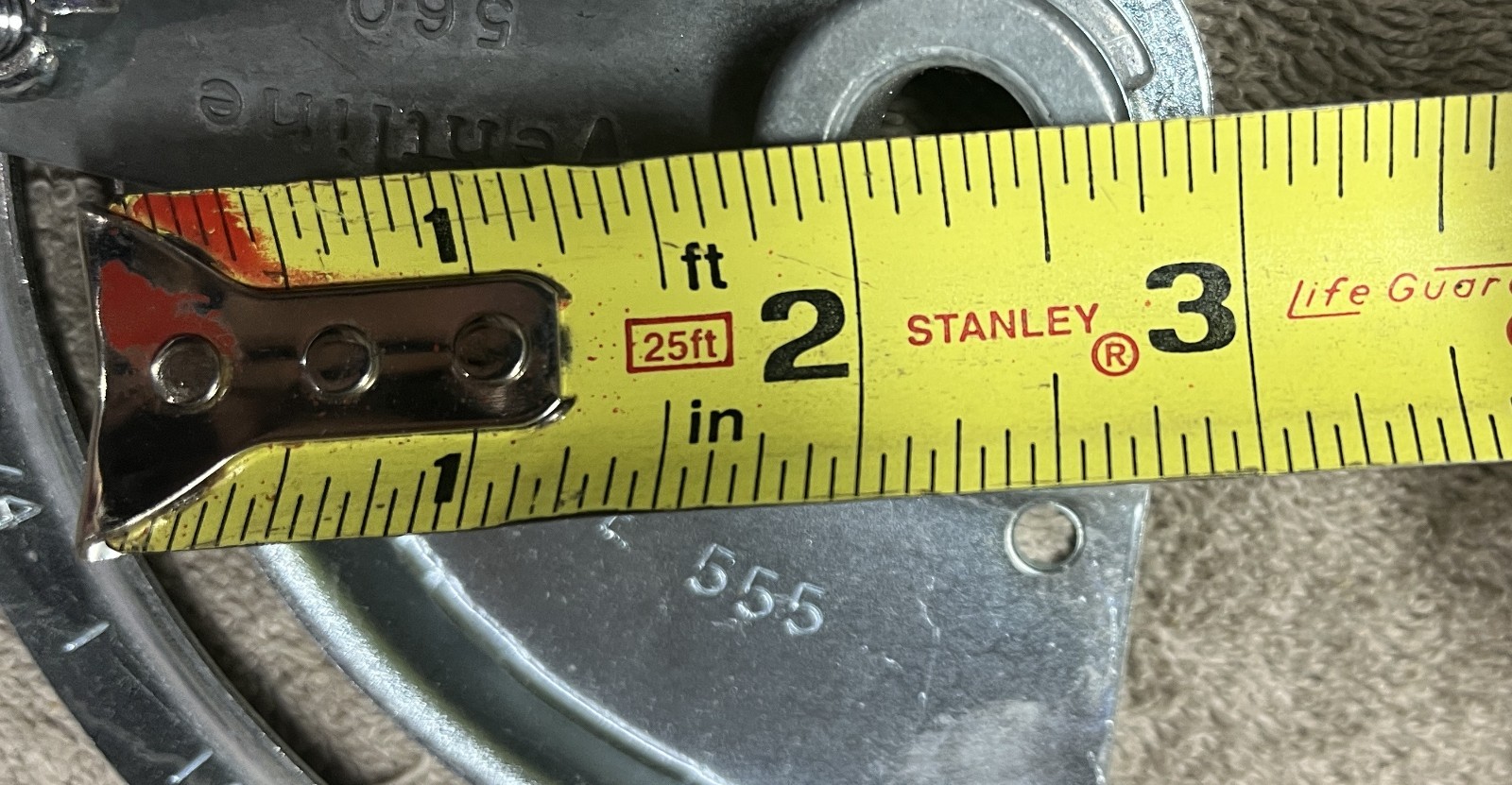 Ventline 1/2″ Quadrant Damper Regulator Handle – Round Rod – 560 – Lot Of 2