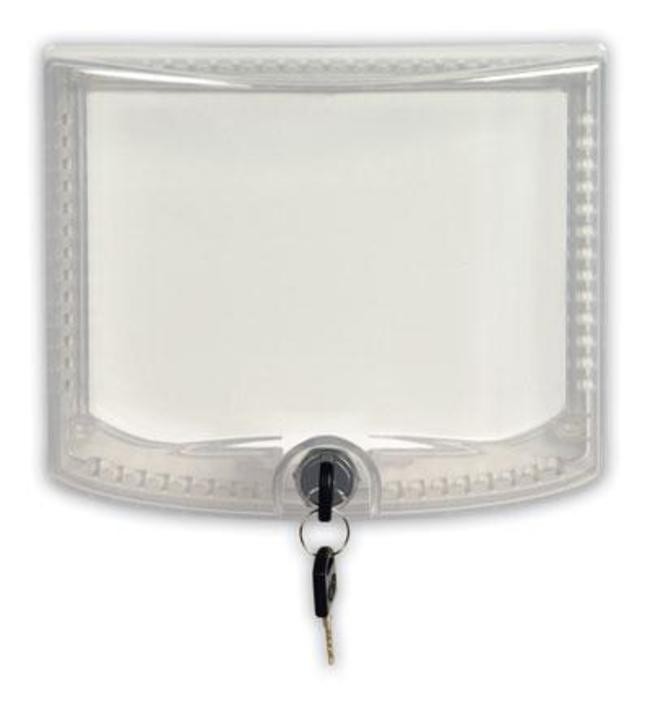 Braeburn 5970 White Universal Thermostat Guard With Two Keys