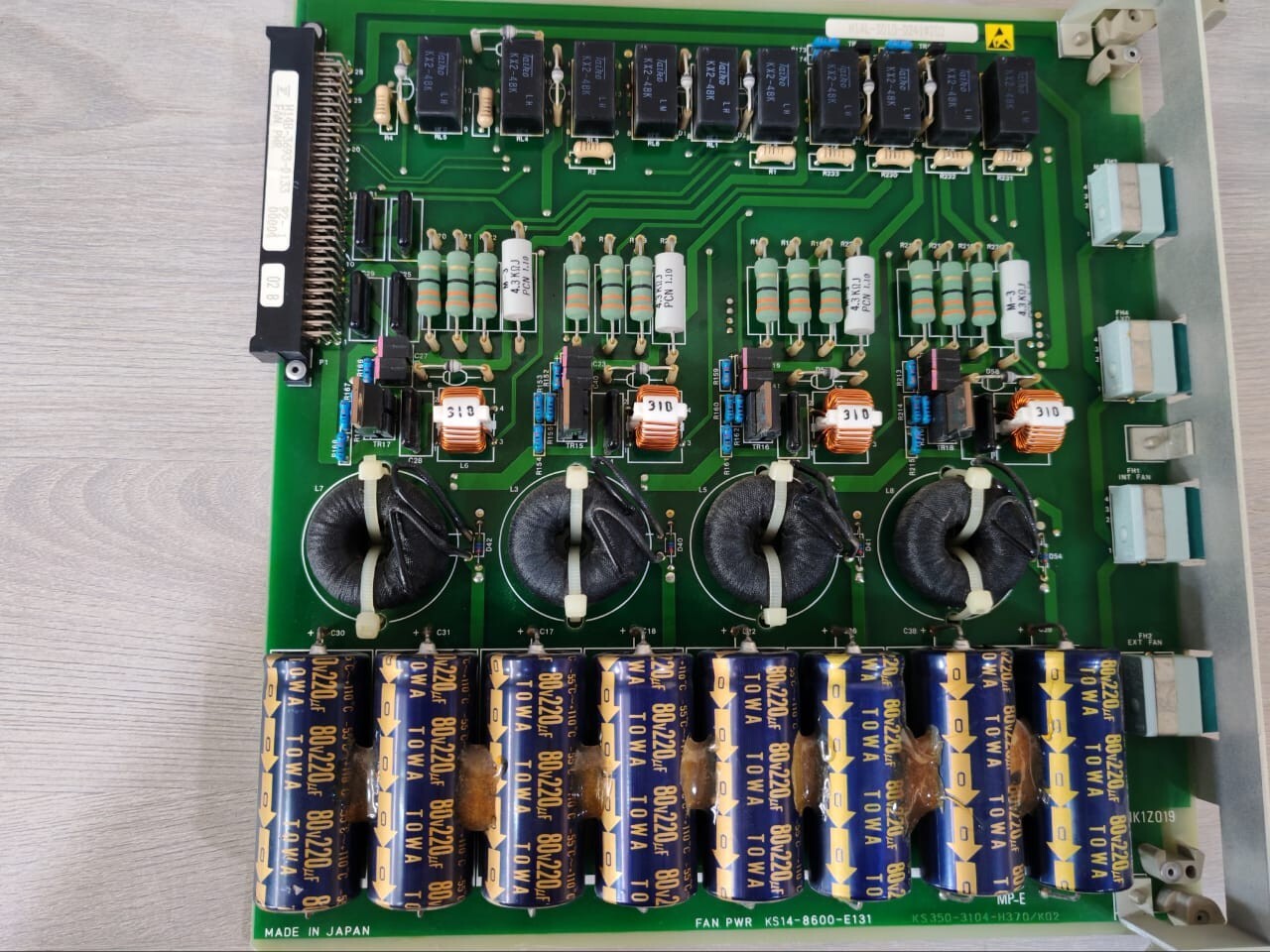 KS14-8600-E131 Spare For Fujitsu Fan Power Unit PCB Board- New Without Box