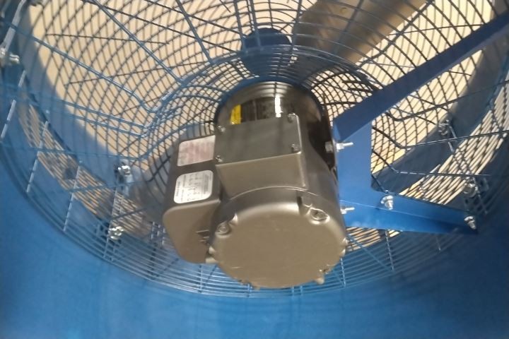 Patterson H30C 1 HP 12,000 CFM 277VAC 30 In Blade High-Velocity Industrial Fan