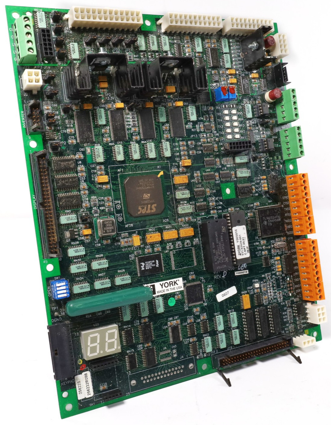 York 031-02430-000 Rev D Chiller Control Board