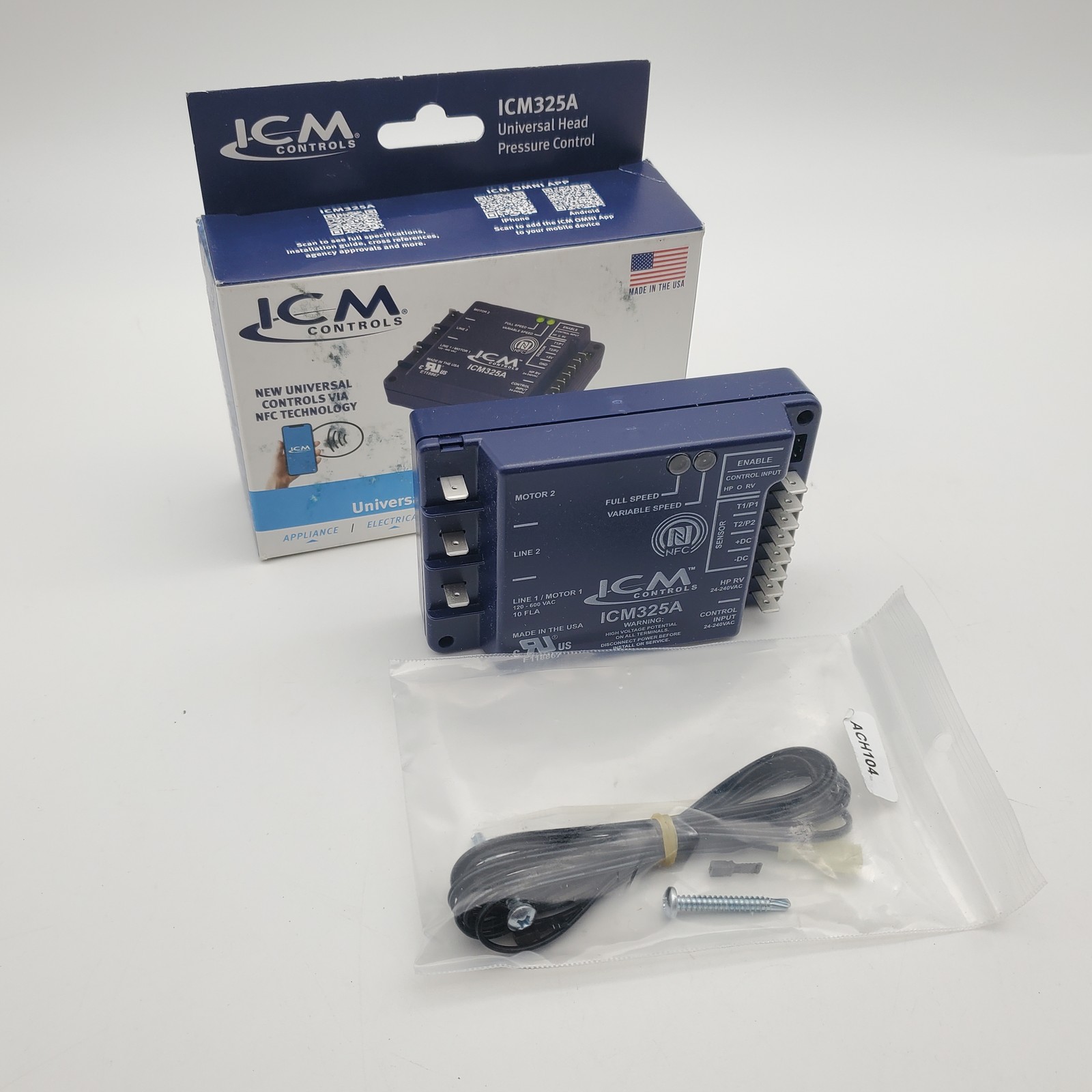 ICM ICM325A Universal Head Pressure Control – Worn Box