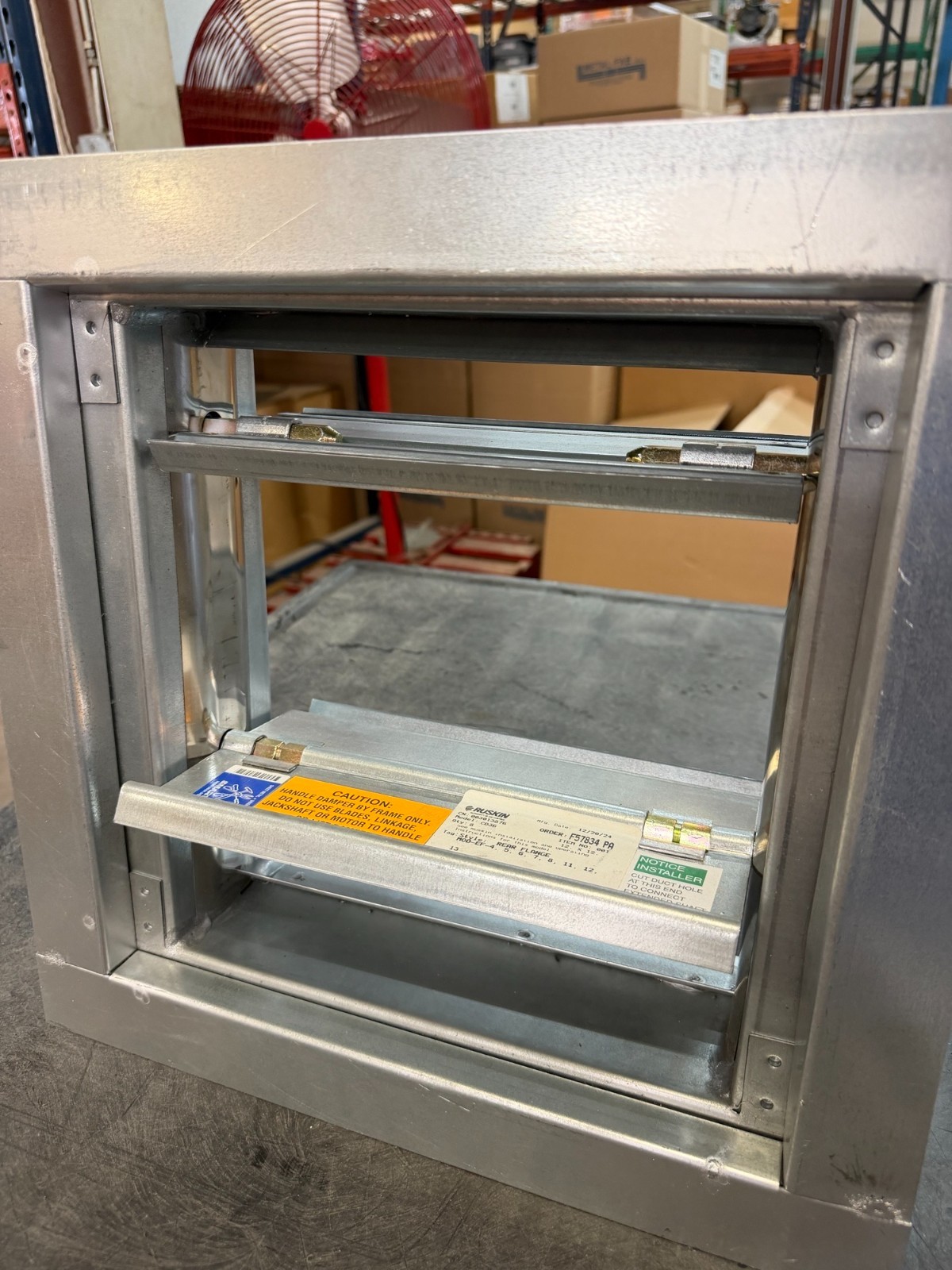 Ruskin CD36 12×12 Damper
