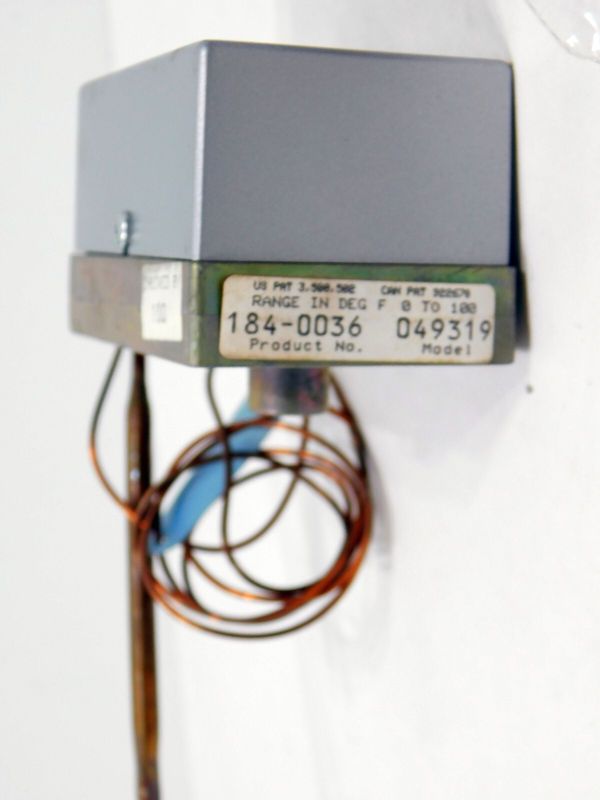 Landis & Gyr Powers 184-0036 Temperature Transmitter 0-100 Degrees F Remote Bulb