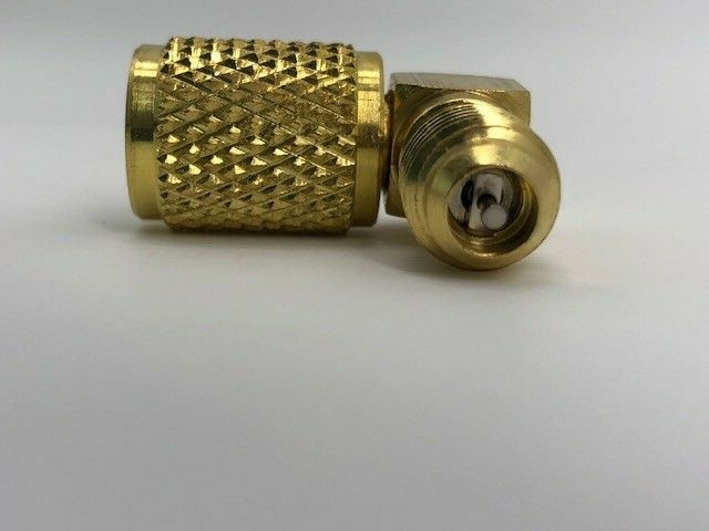 AC Adapter 90° 1/4″ Male to 1/4″ Flare Female #2290