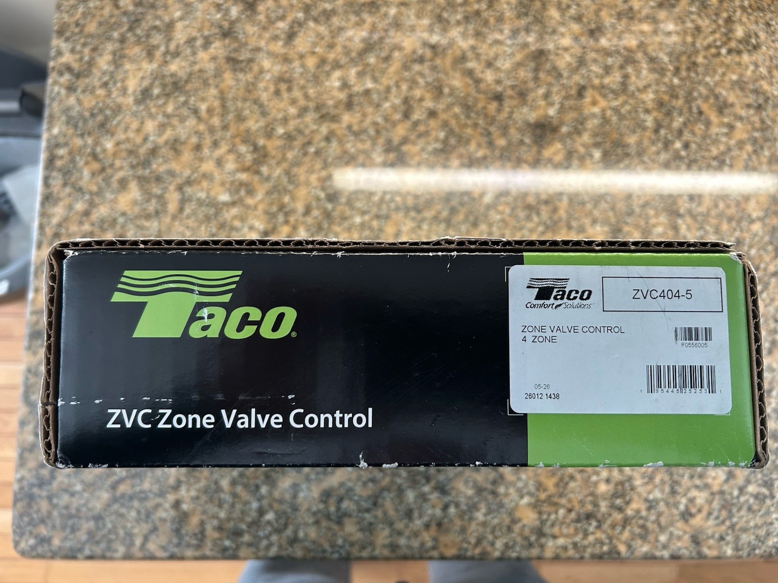 Taco ZVC404-5 4-Zone Zone Valve Control Panel, 120V 0.5A, Metal