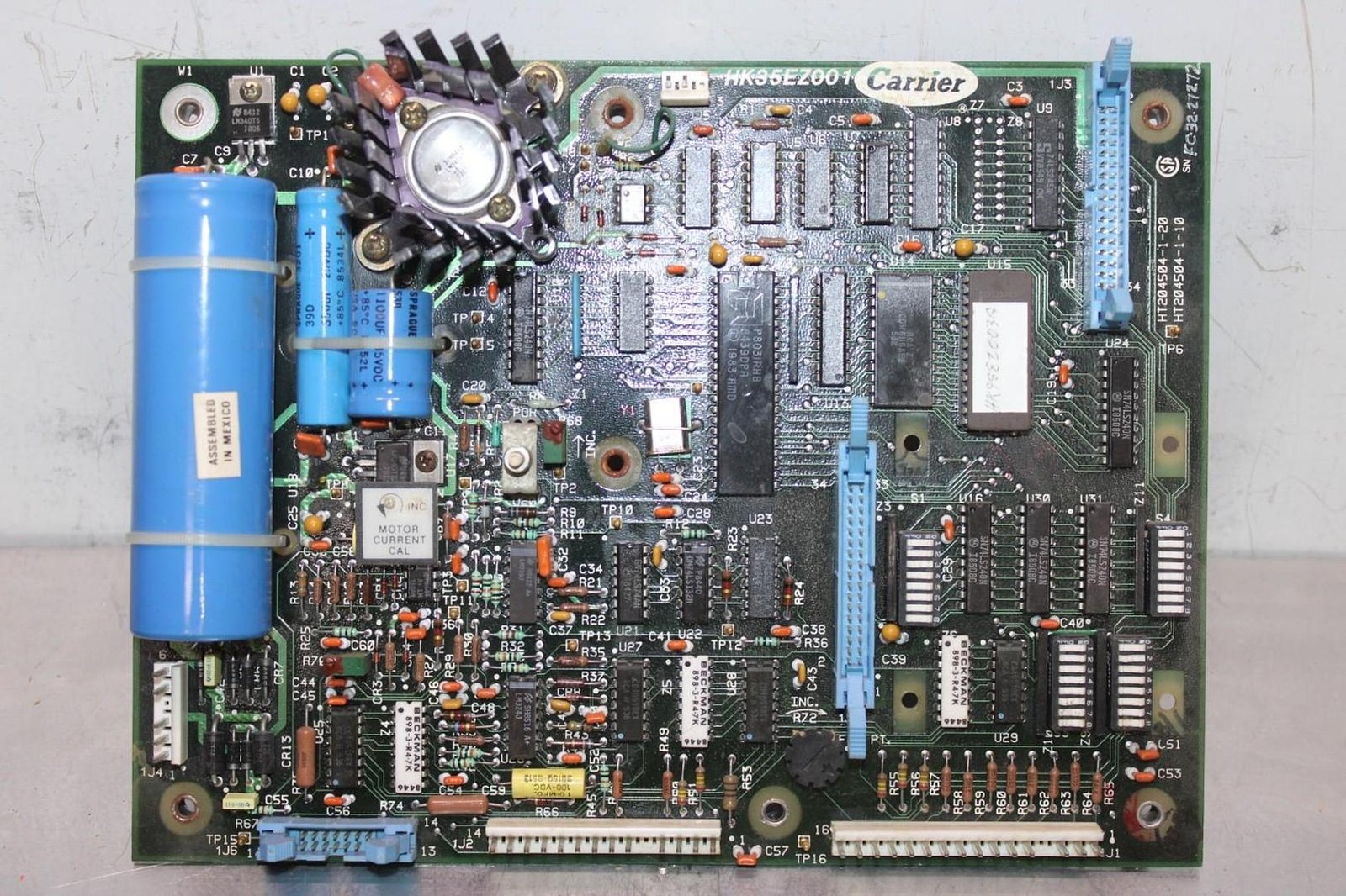 CARRIER CHILLER I/O CIRCUIT BOARD HK35EZ001 HT204504-1-20 *WARRANTY*