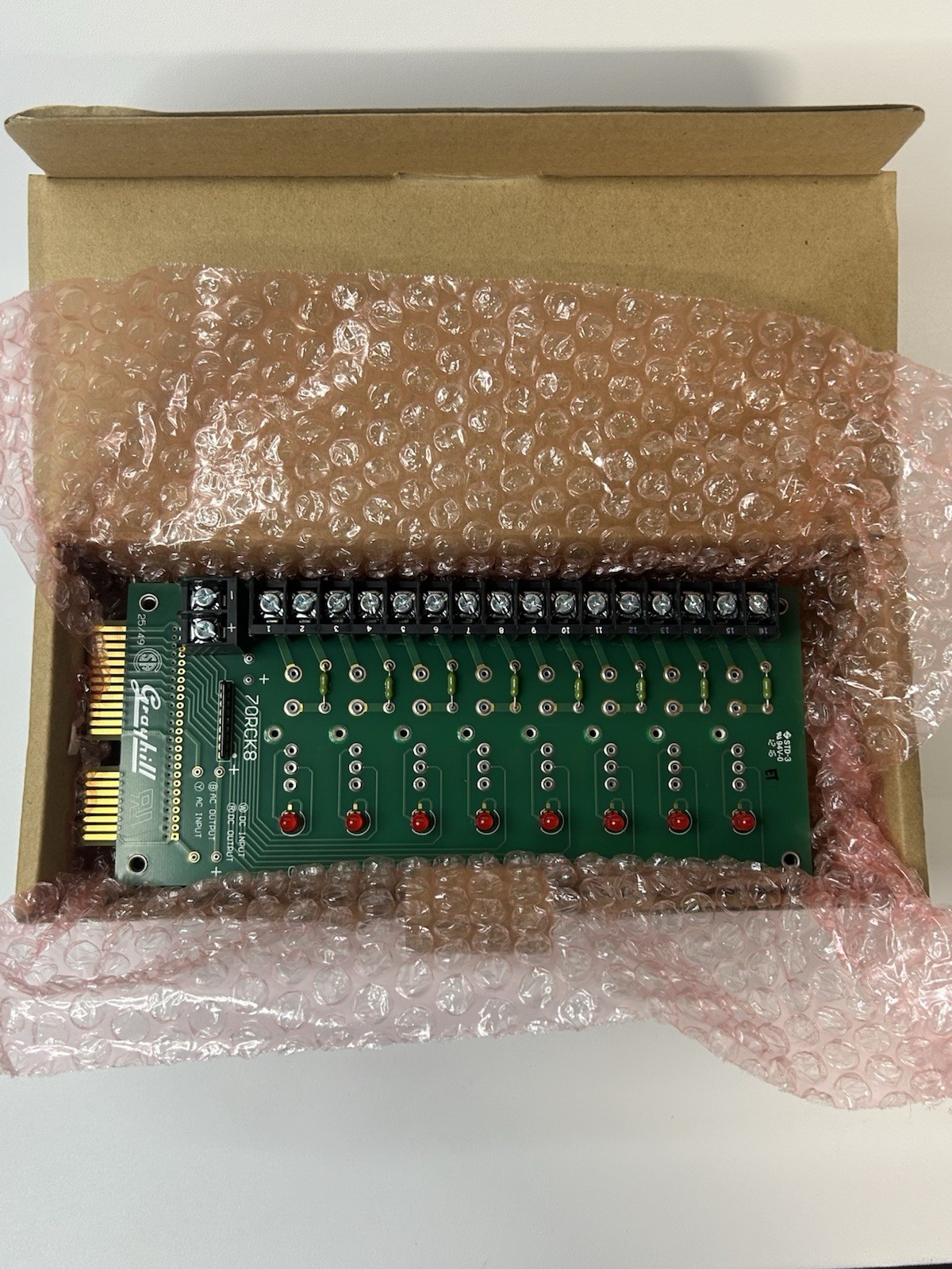 NEW-Daikin 066542202 HVAC 8 Position Control Board Grayhill 70RCK8