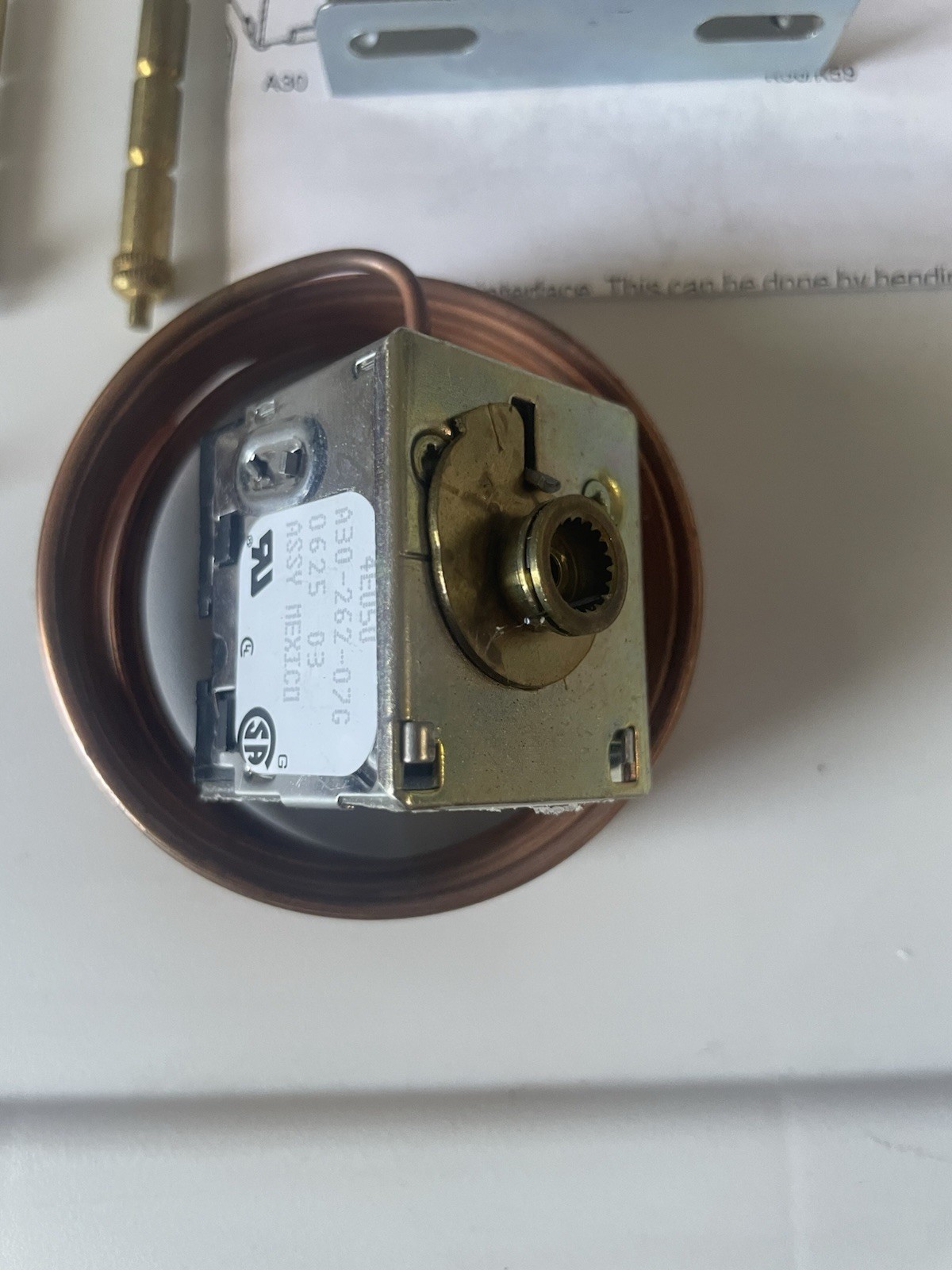 A30-262 | COMMERCIAL COLD CONTROL A30-262 RANCO COLD CONTR | RANCO / ROBERTSHAW