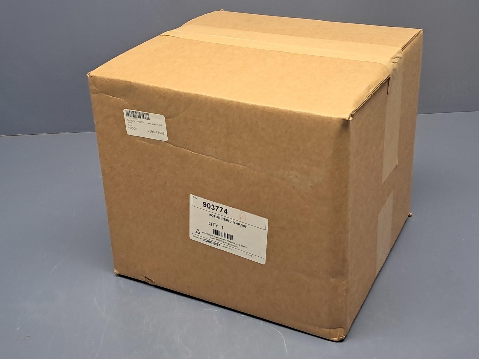 Nordyne – 903774 – Blower Motor replacement 1/4HP 3SP – NEW