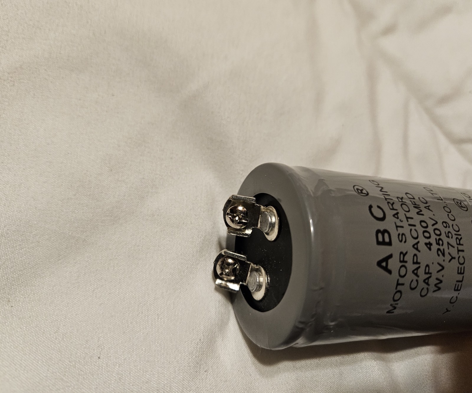 ABC Start Capacitor 400 MFD 250V AC Motor Starting Capacitor