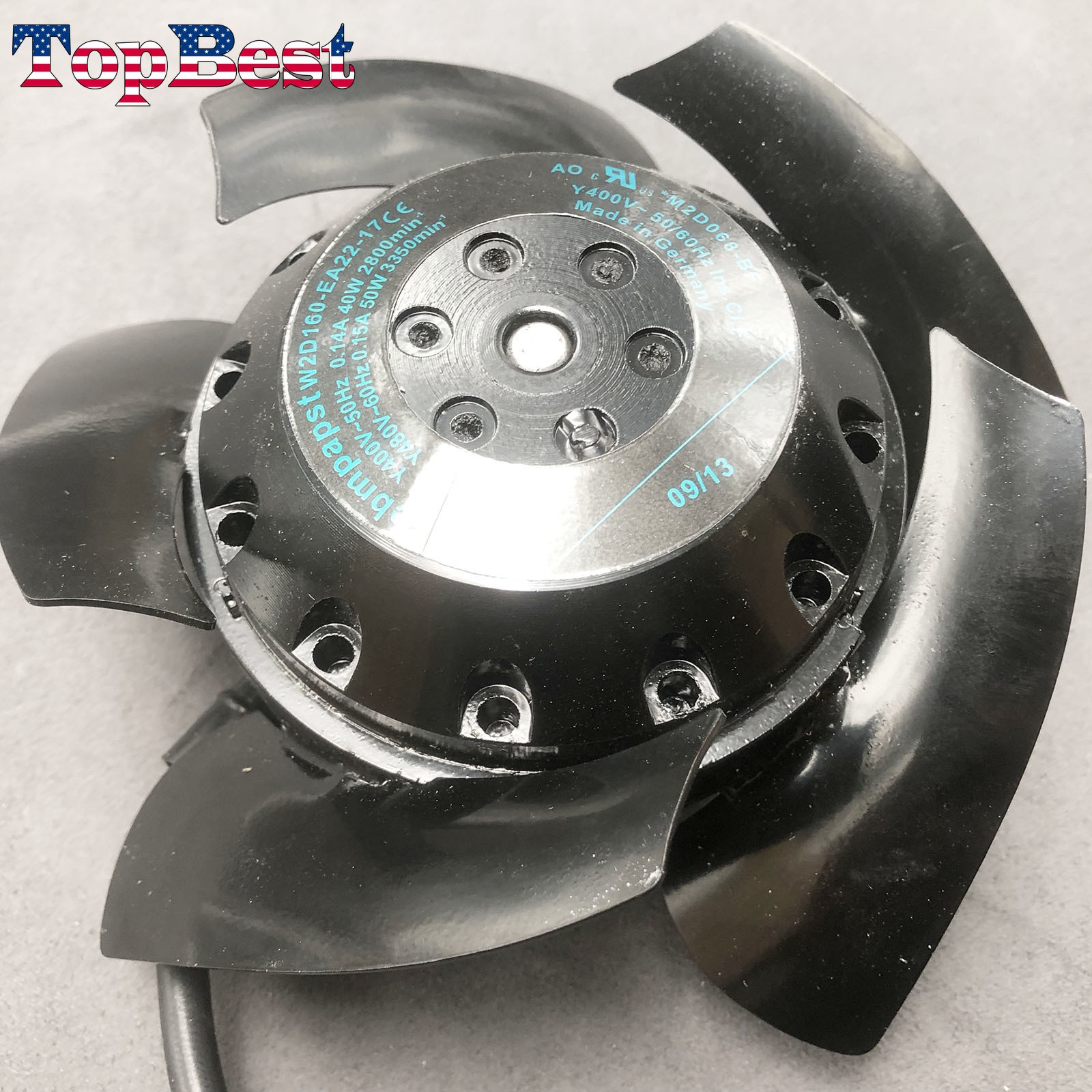 New W2D160-EA22-17 Cooling fan for Siemens W2D160-EA22-17 Spindle Blower Motor