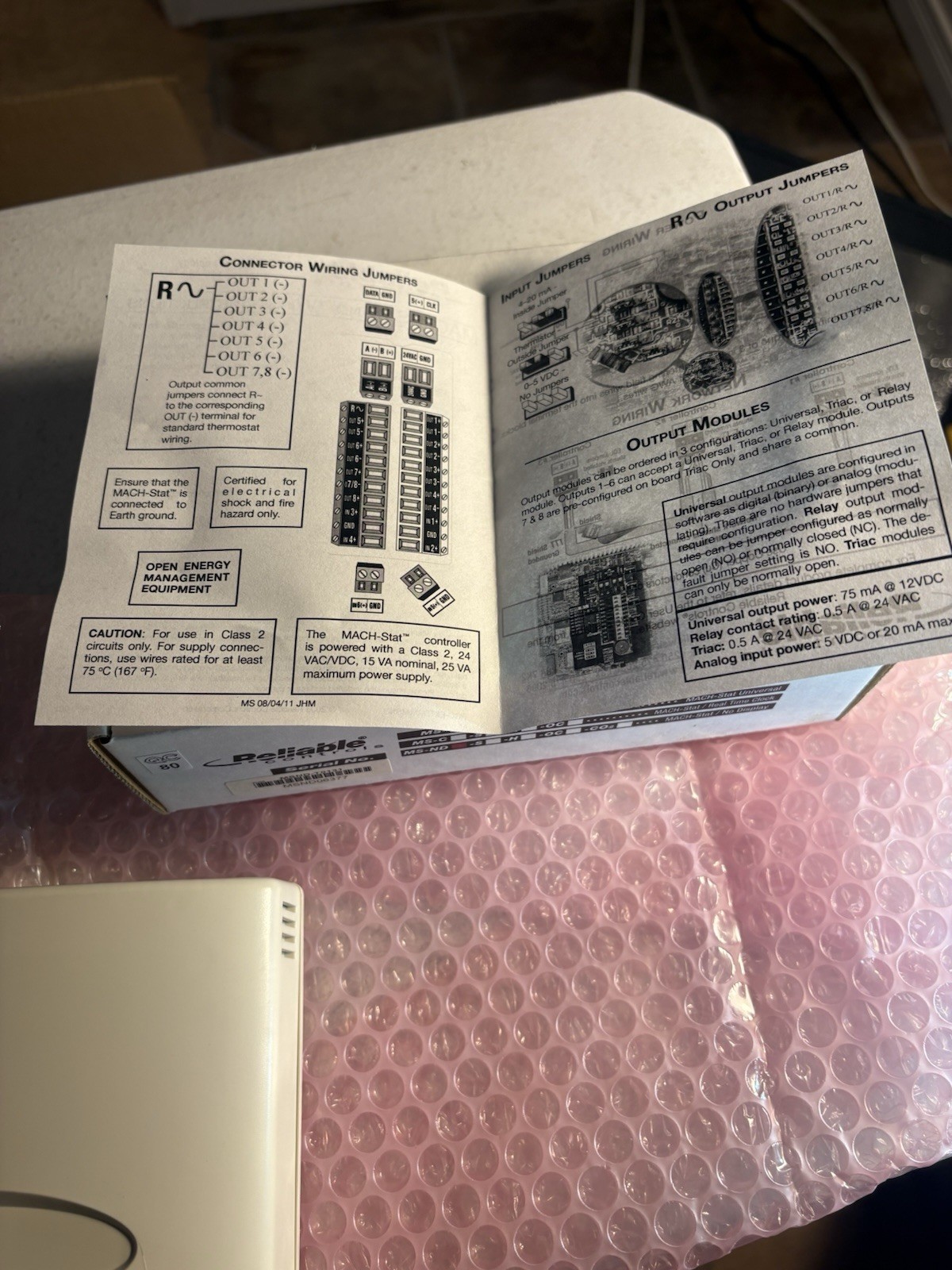 Reliable Controls Mach-stat Controller MACH-STAT-ND MS-ND MSND NEW
