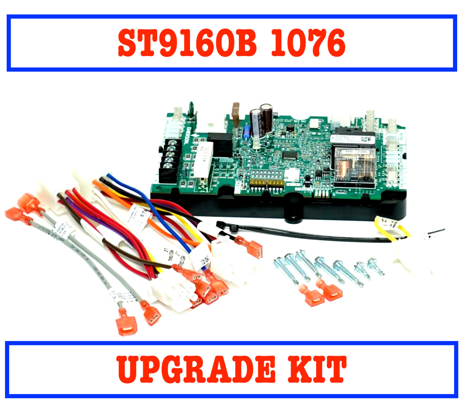 NEW – ST9160B 1076 Upgrade Kit White-Rodgers Furnace Board ST9160B1076