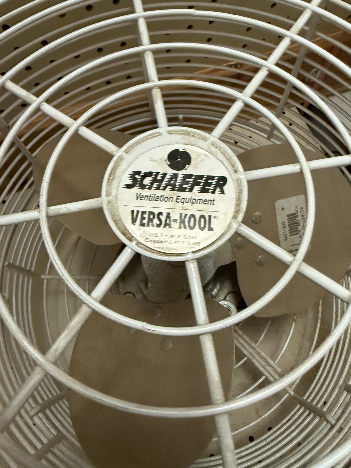 Schaefer VS12 (VK12) 12″ Versa-Kool Deep Guard Circulation Fan NEW