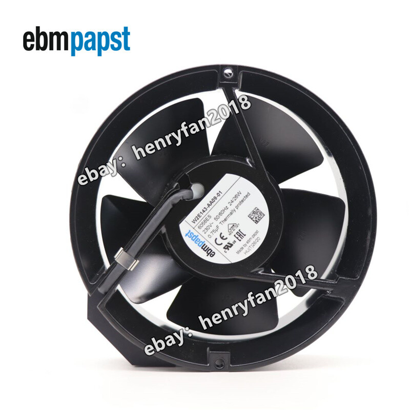 Ebmpapst W2E143-AA09-01 6058ES Axial Fan 172*150*51 230V 24/26W UPS Cooling Fan
