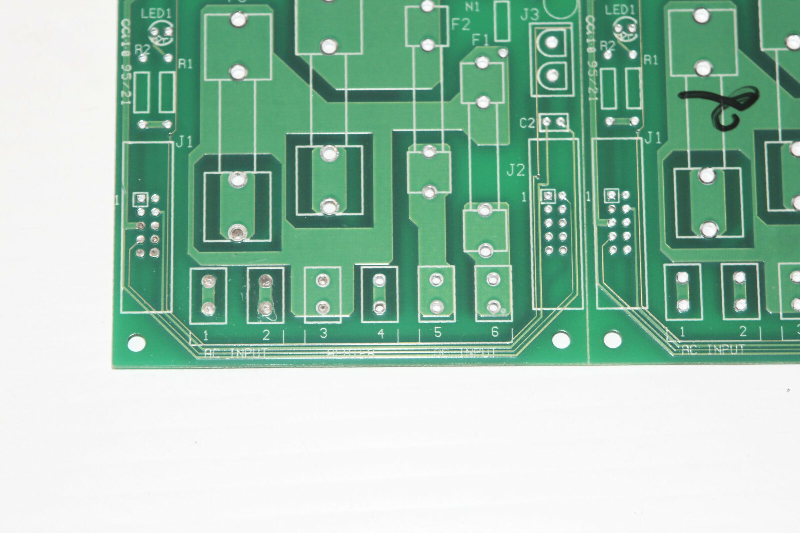 2x Lot – 170690 Rev D Furnace AC Prototype Green PCB Circuit Control Board HVAC