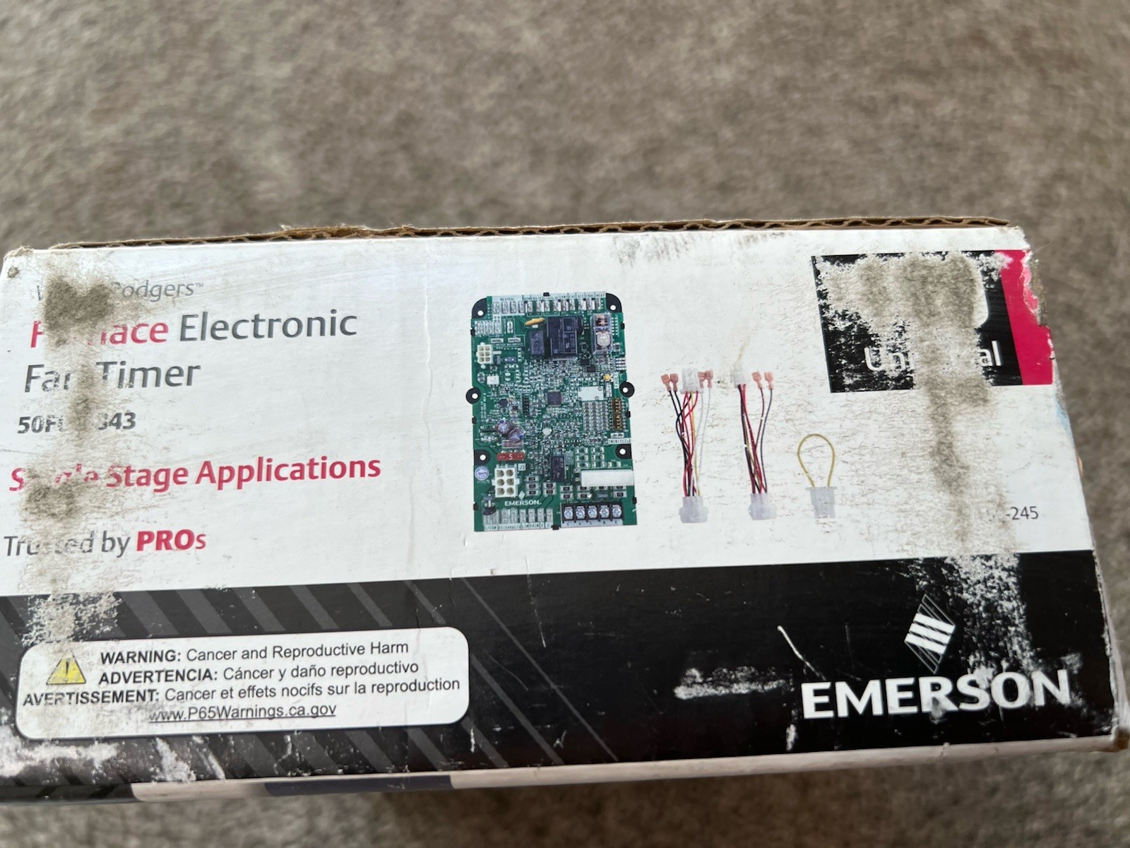White-Rodgers 50F06-843 Furnace Board Fan Control for Honeywell ST9160B1076 +