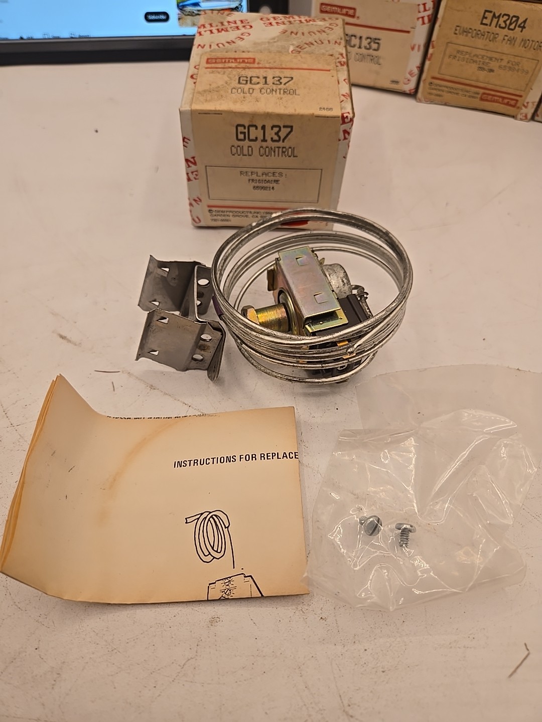 Gemline GC137 Cold Control Replaces Frigidaire 6599214, 3ART5AW24 (LT19)