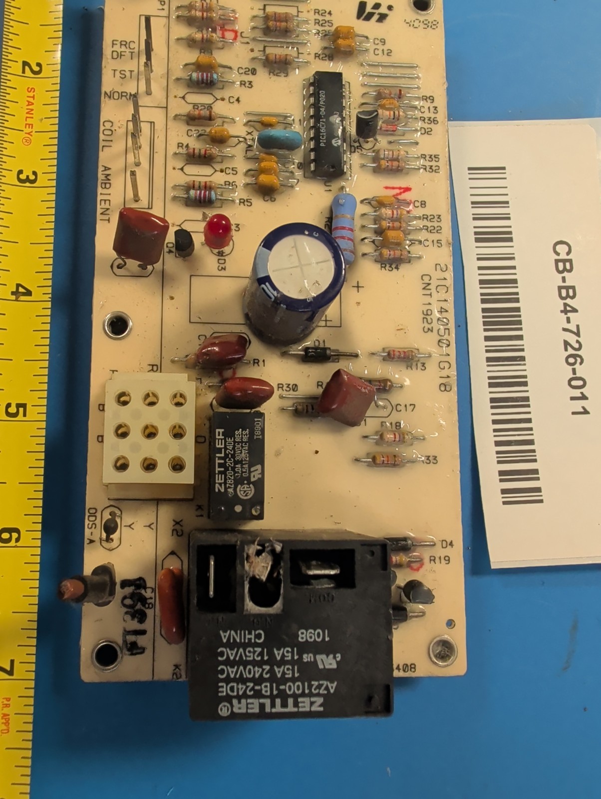 CNT1923 AMERICAN STANDARD 21C140501G18 Defrost Control Board