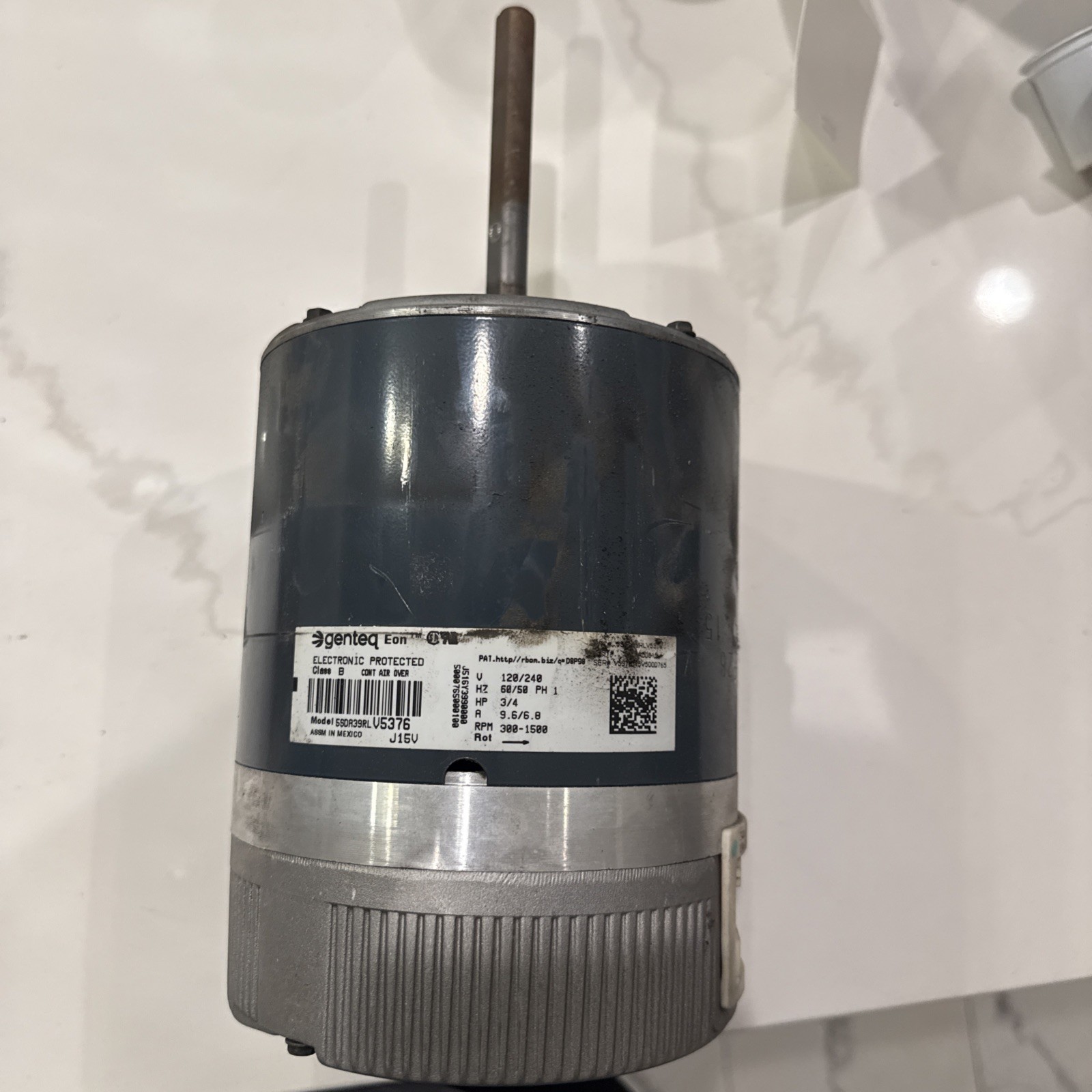Genteq ECM Blower Motor HD02 3/4HP HD46AR223 5SEA39RL (M36)