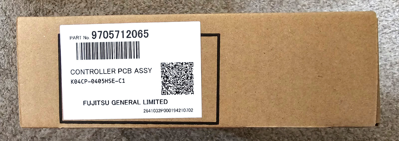 New! FUJITSU 9705712065 PCB Controller for ASU12R2 K04CP-0405HSE-C1