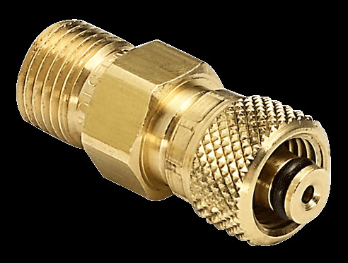 Ralston Instruments QTHA-2TB0 1/4 in. Tube Fitting x Male Adapter