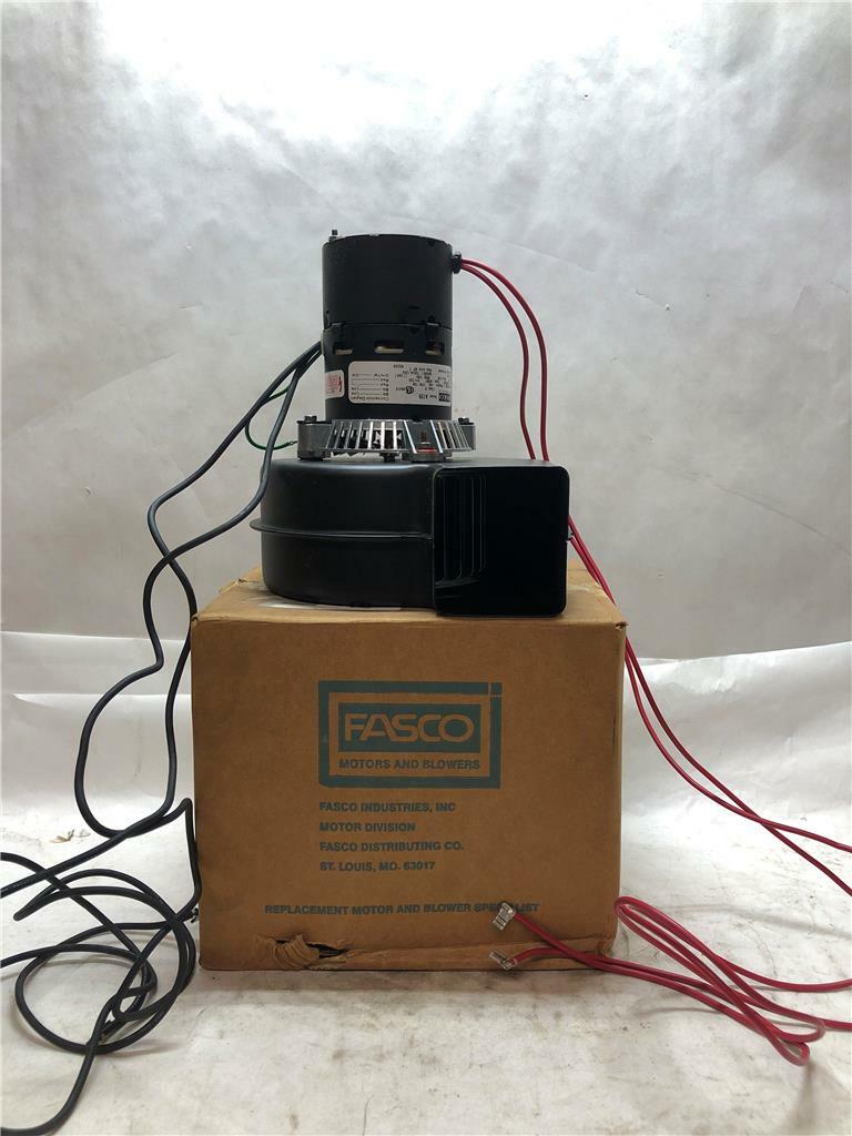 Fasco A159 Shaded Pole Draft Motor 5-1/4″ x 2-7/8″ Wheel Sealed Ball Bearing