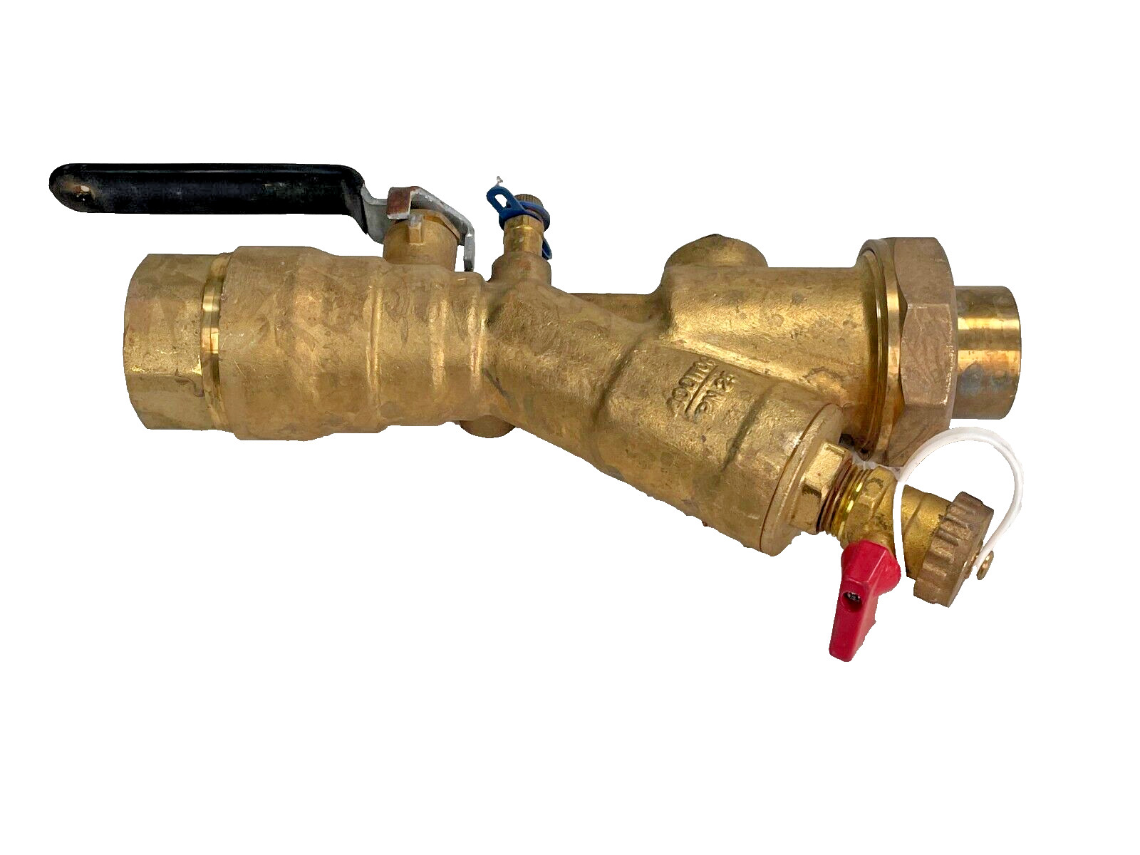 IMI FLOW YC-SBS Combination Ball Valve Y-Strainer, 1-1/4″ NPT x Union Sweat