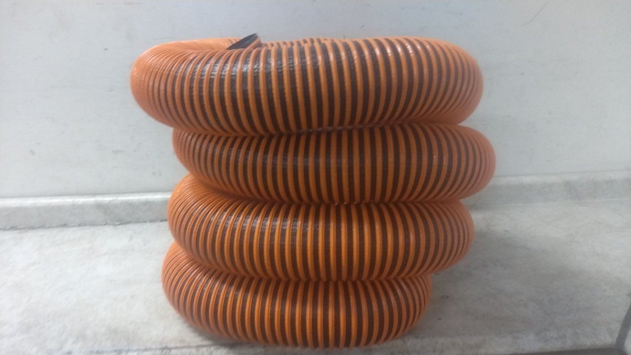 Hi-Tech Duravent 1104-0500-0001 5 In Inside Dia 25 Ft L Industrial Ducting Hose