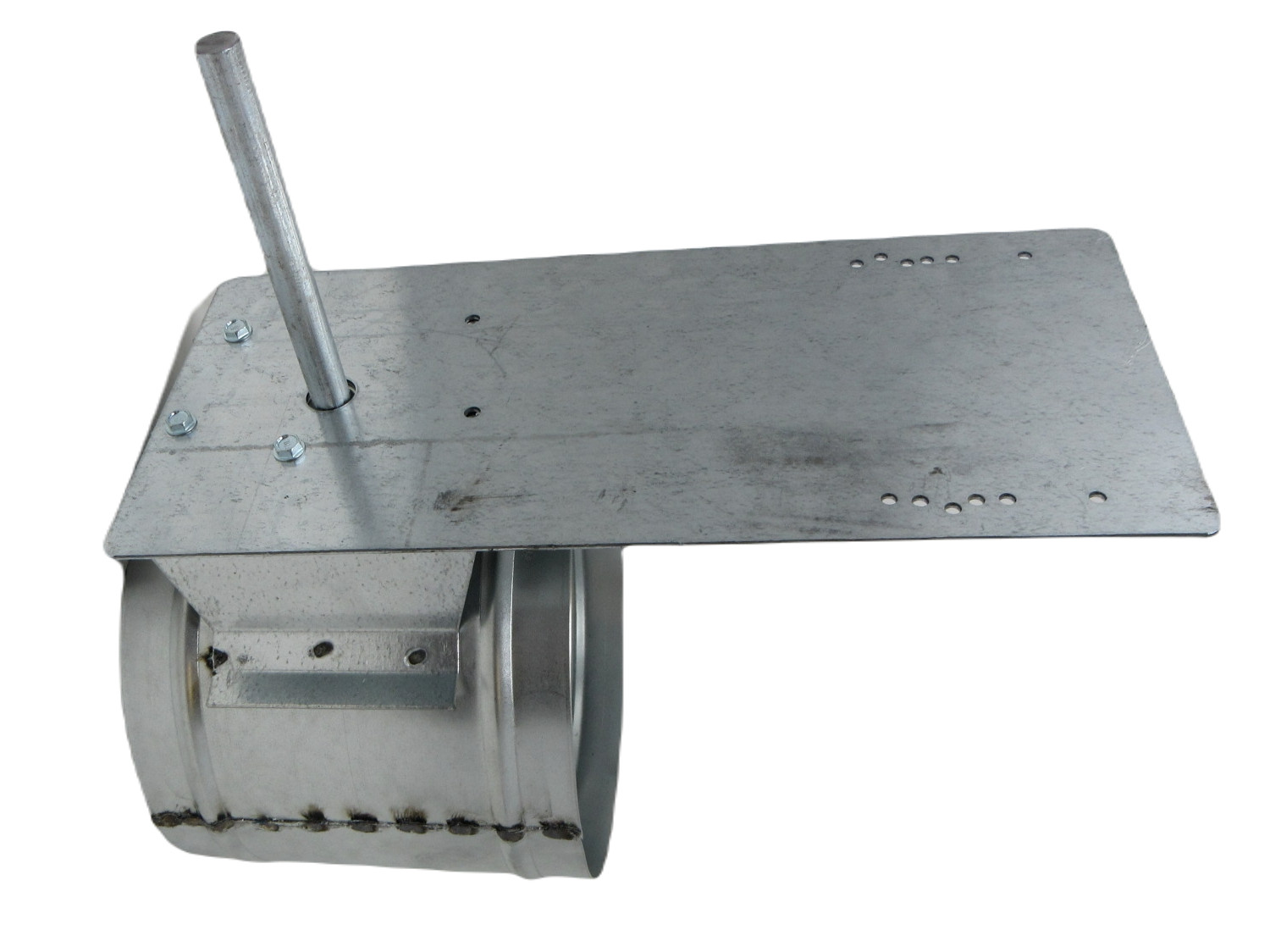 NEW Ruskin CDRS25 Galvanized Round Control Damper 4 5 6 7 8 10″ without Actuator