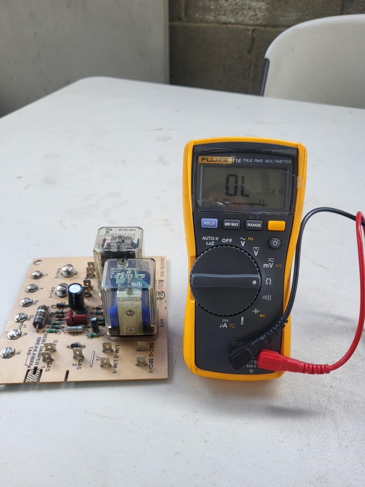 USED Carrier Bryant Payne 302075-302 Furnace Control Circuit Board FREE SHIPPIN