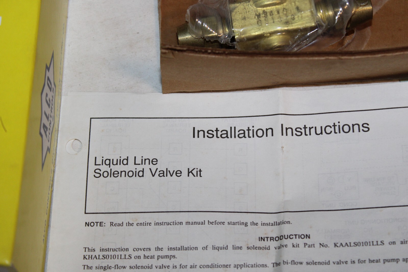 NEW Carrier Alco Controls EF23BS121 Liquid Line Solenoid Valve KHALS0101LLS