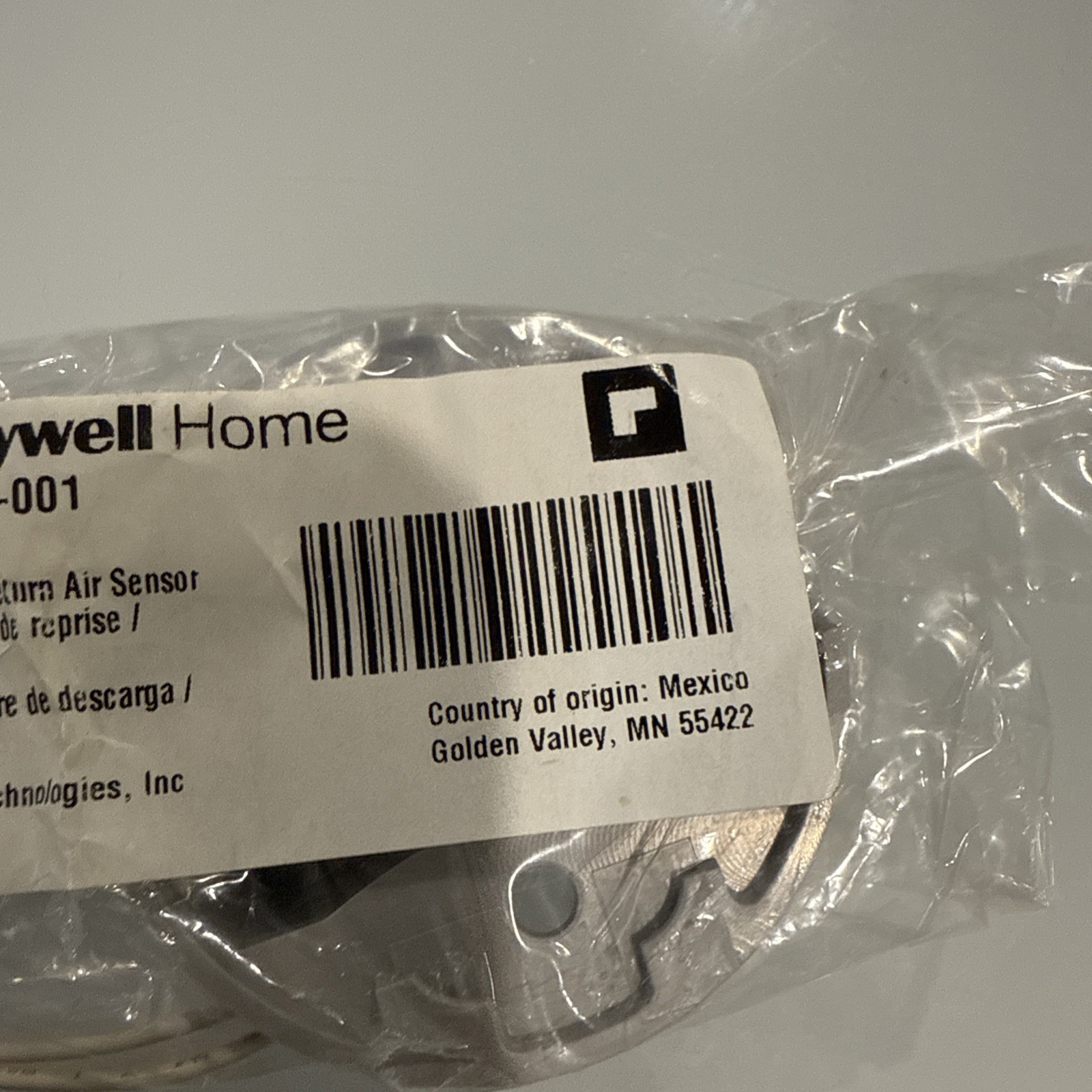 HONEYWELL HOME 50062329-001 Discharge Return Air Sensor 10k