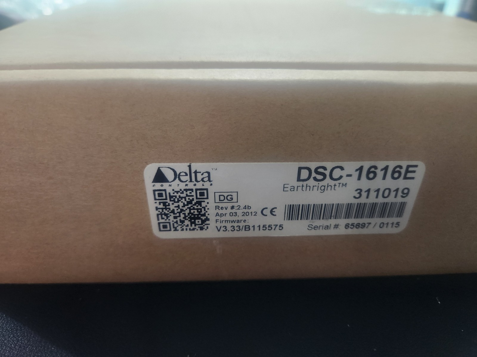 “New-Open Box” DELTA CONTROLS DSC-1616E