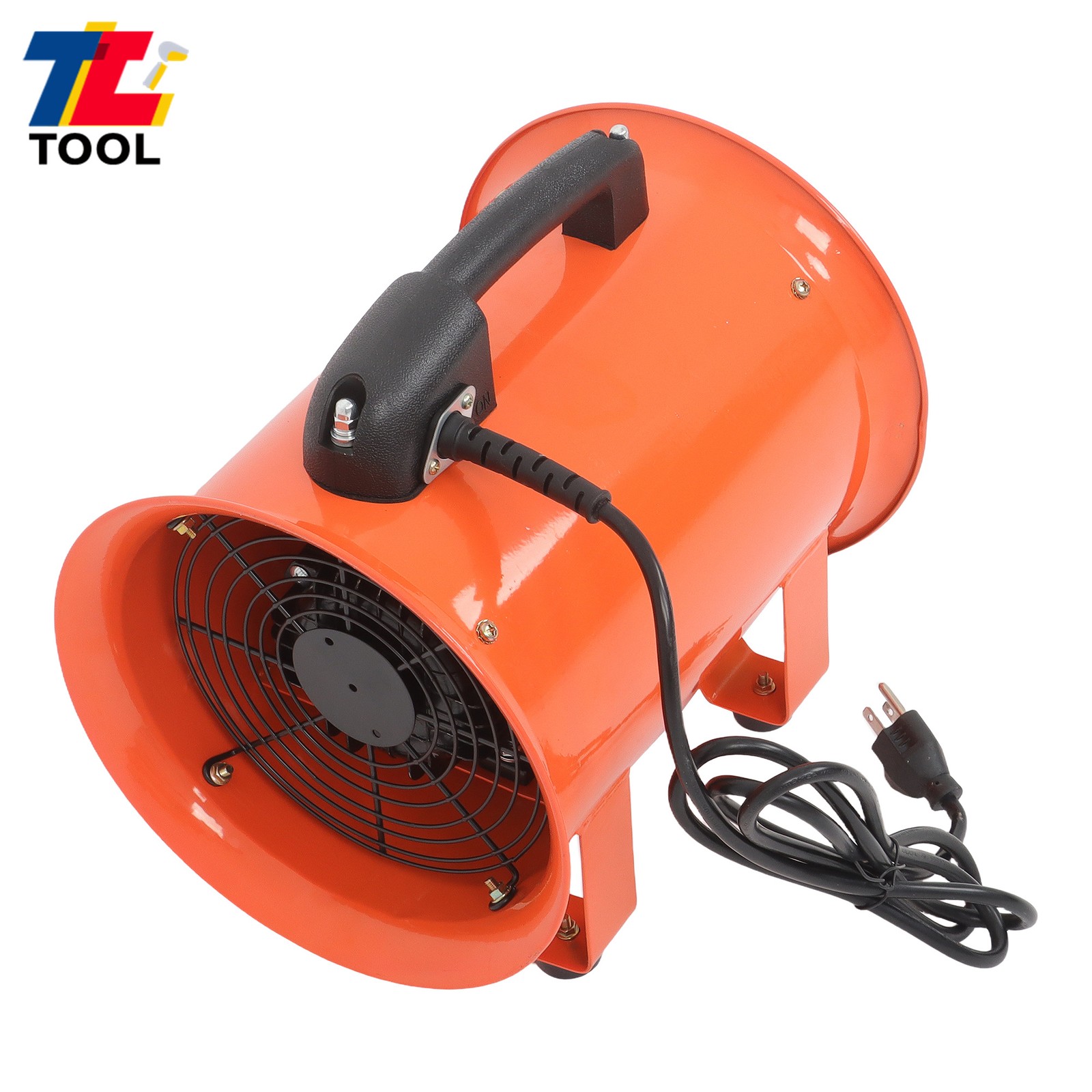 8 Inch Blower Fan 900CFM 3450RPM Portable Ventilator Blower w/ 16.4 Ft Duct Hose