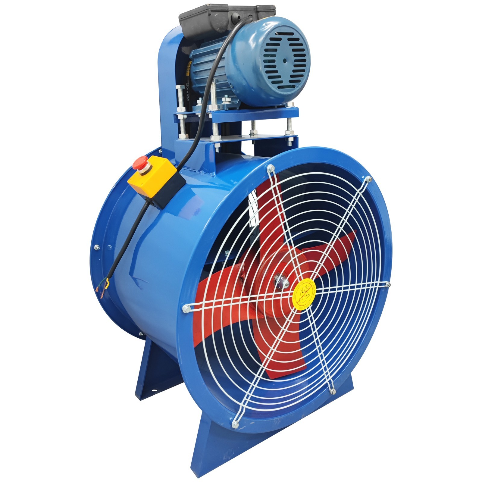 220V 750W 20″ Axial Blower Fan External Motor 4738CFM Industrial Ventilation