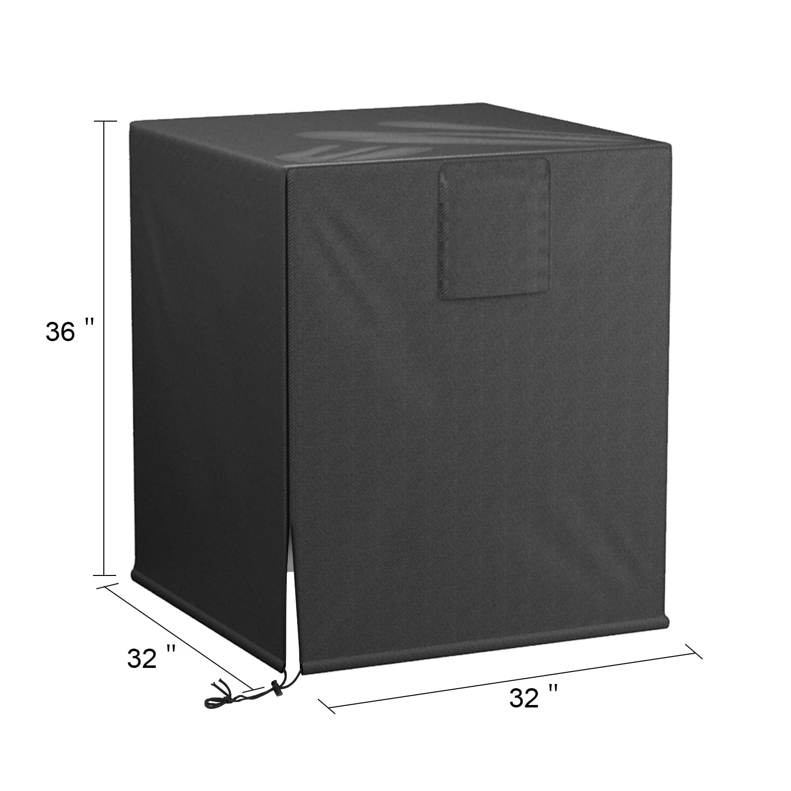 NEAGLORY Air Conditioner Cover for Outside, AC Unit Covers 32X32X36, Black