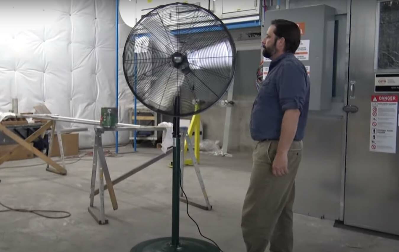 24″ Oscillating Pedestal Fan – 7435 CFM – 120 Volts – 3 Speed – Indoor & Outdoor